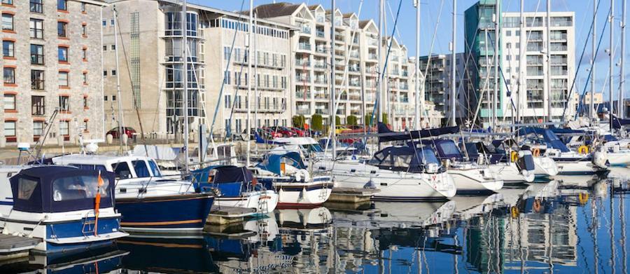 Ocean Crescent Plymouth City Centre Penthouse Level Apartment Ngoại thất bức ảnh